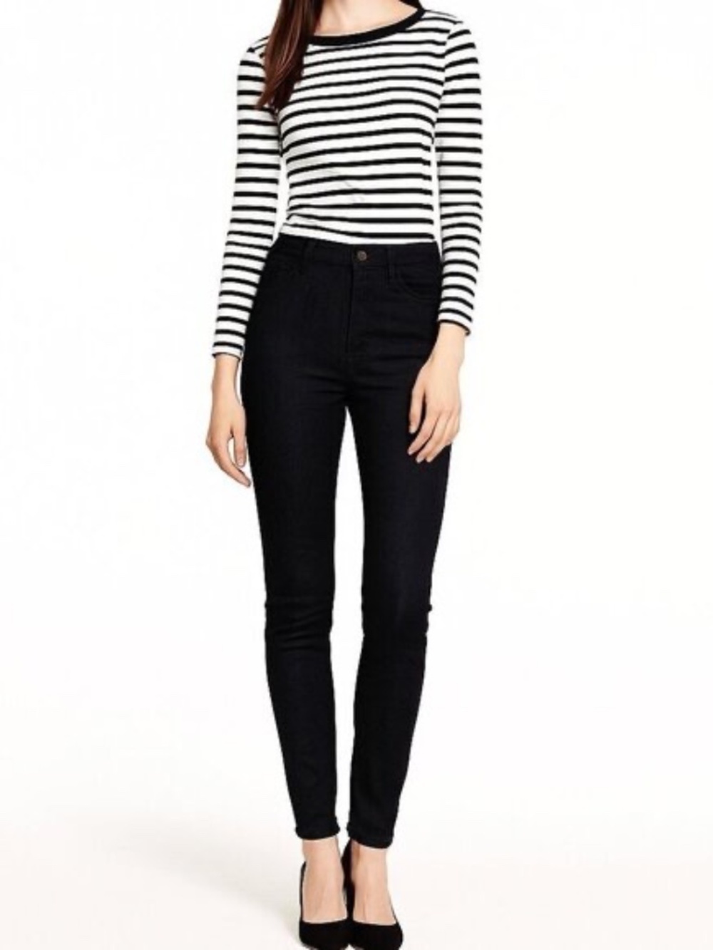 Kate Spade Saturday Black Skinny Jeans